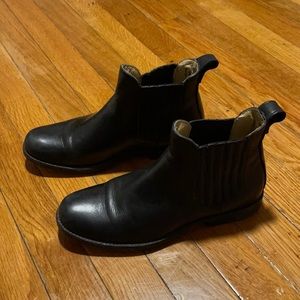 Black Frye Chelsea Boots